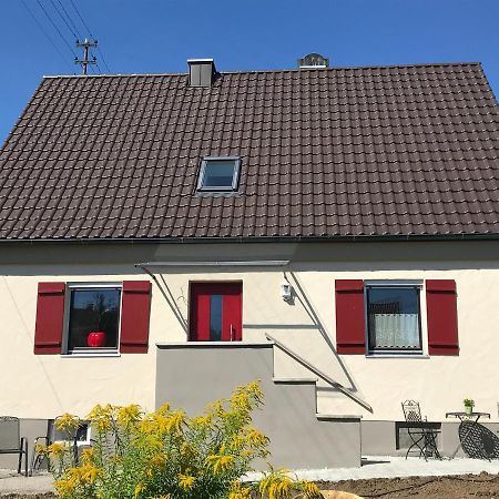 Ferienhaus Bei Lauingen, Mit Sauna Und Gartenlounge Veitriedhausen エクステリア 写真