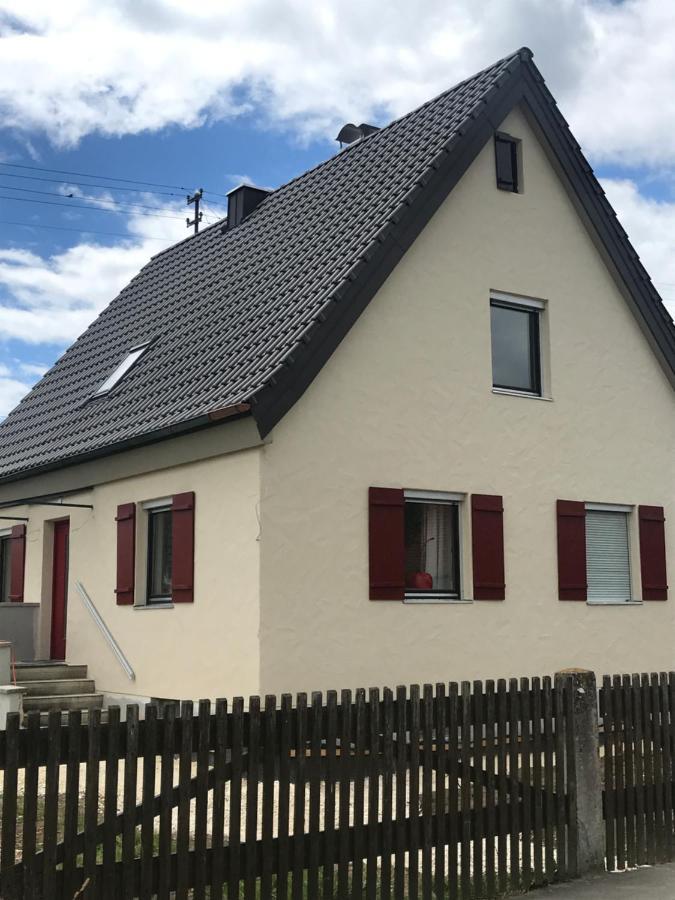 Ferienhaus Bei Lauingen, Mit Sauna Und Gartenlounge Veitriedhausen エクステリア 写真